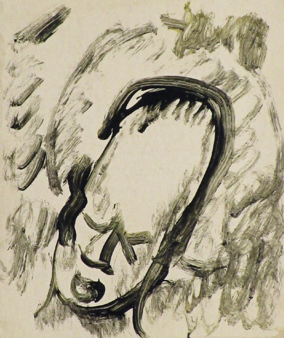 Untitled Purvis Young Angel Painting (1 of 1)