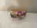 Madagascar Pink Sapphire,White Topaz 14k RG over