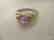 Kunzite,Pink Tourmaline,14k YG and Platinum over - 3