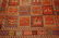 Panel Tile Design Caucasian Soumak Kilim Rug 4.4x6 - 11