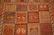 Panel Tile Design Caucasian Soumak Kilim Rug 4.4x6 - 6