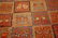 Panel Tile Design Caucasian Soumak Kilim Rug 4.4x6 - 8