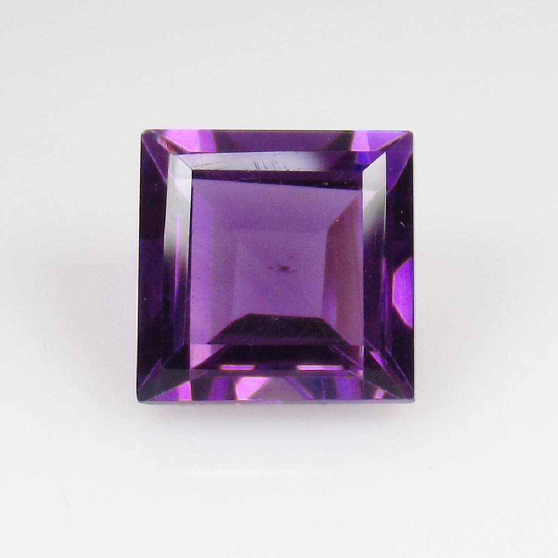 3.17 Ct Genuine Loose Deep Purple Amethyst 8.8 mm (1 of 2)