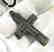 Post Medieval Bronze Cross Pendant - 3
