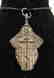 Post Medieval Bronze Radiate Cross Pendant