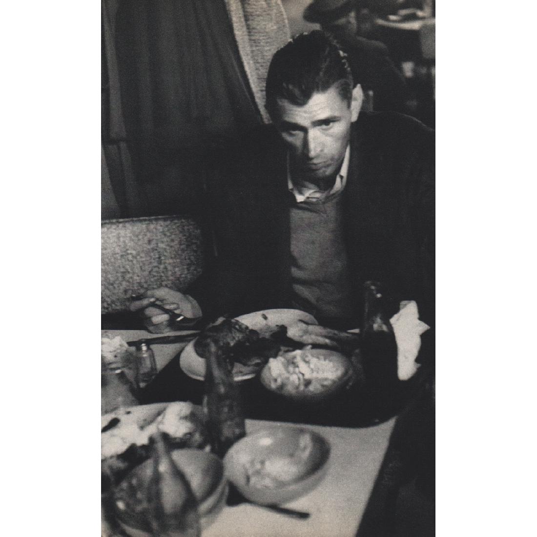 ROBERT FRANK - San Francisco: Artist: ROBERT FRANK Print Title: San Francisco Medium: Sheet-fed Gravure Printing Date: 1950's Printed in France Image Size: 4.25 x 6.75 inches Robert Frank (b. 1924) is an American photographer and