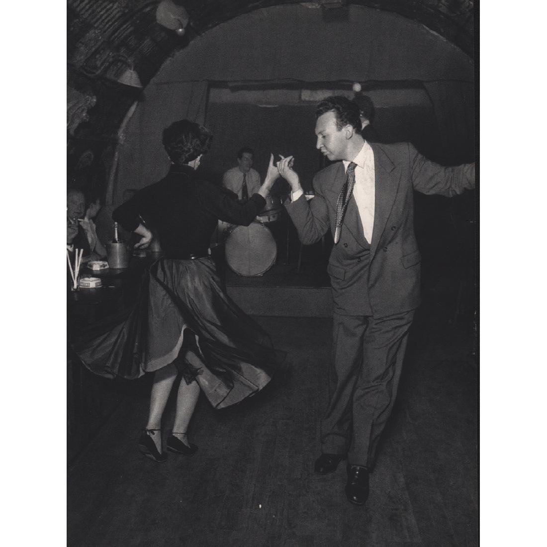 NICO JESSE - At the Tabou: Artist: NICO JESSE Print Title: At the Tabou Medium: Sheet-fed Gravure Printing Date: 1954 Printed in Holland Image Size: 7.5 x 10 inches Nico Jesse (1911-1976) was a Dutch humanist photographer and p
