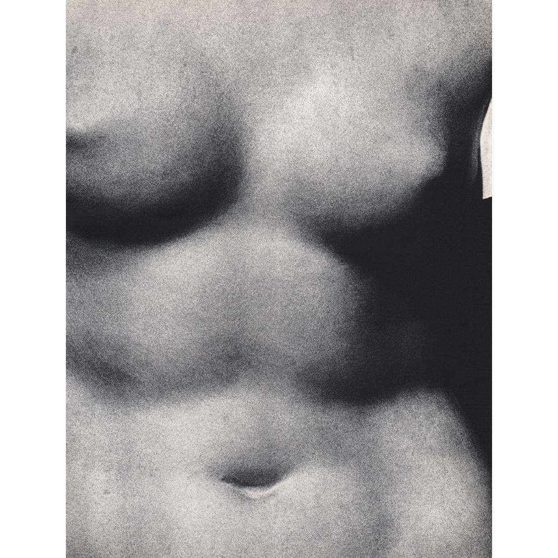 MAN RAY - Nude Torso: Artist: MAN RAY Print Title: Nude Torso Medium: Sheet-fed Gravure Printing Date: 1970's Printed in Switzerland Image size approx. 8 x 10.5 inches Man Ray, original name Emmanuel Radnitzky, was born on