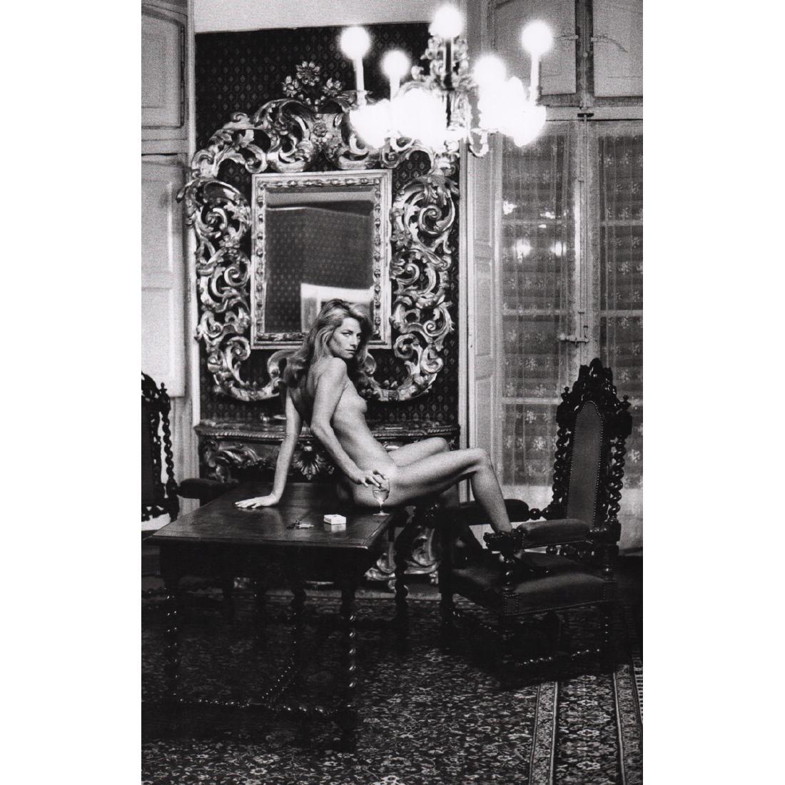 HELMUT NEWTON - Charlotte Rampling: Artist: HELMUT NEWTON Print Title: Charlotte Rampling, Arles, France 1973 Medium: Photo-Lithograph Printing Date: 2000's Printed in Germany Image size approx: 9 x 13 inches Helmut Newton (1920-2004) w