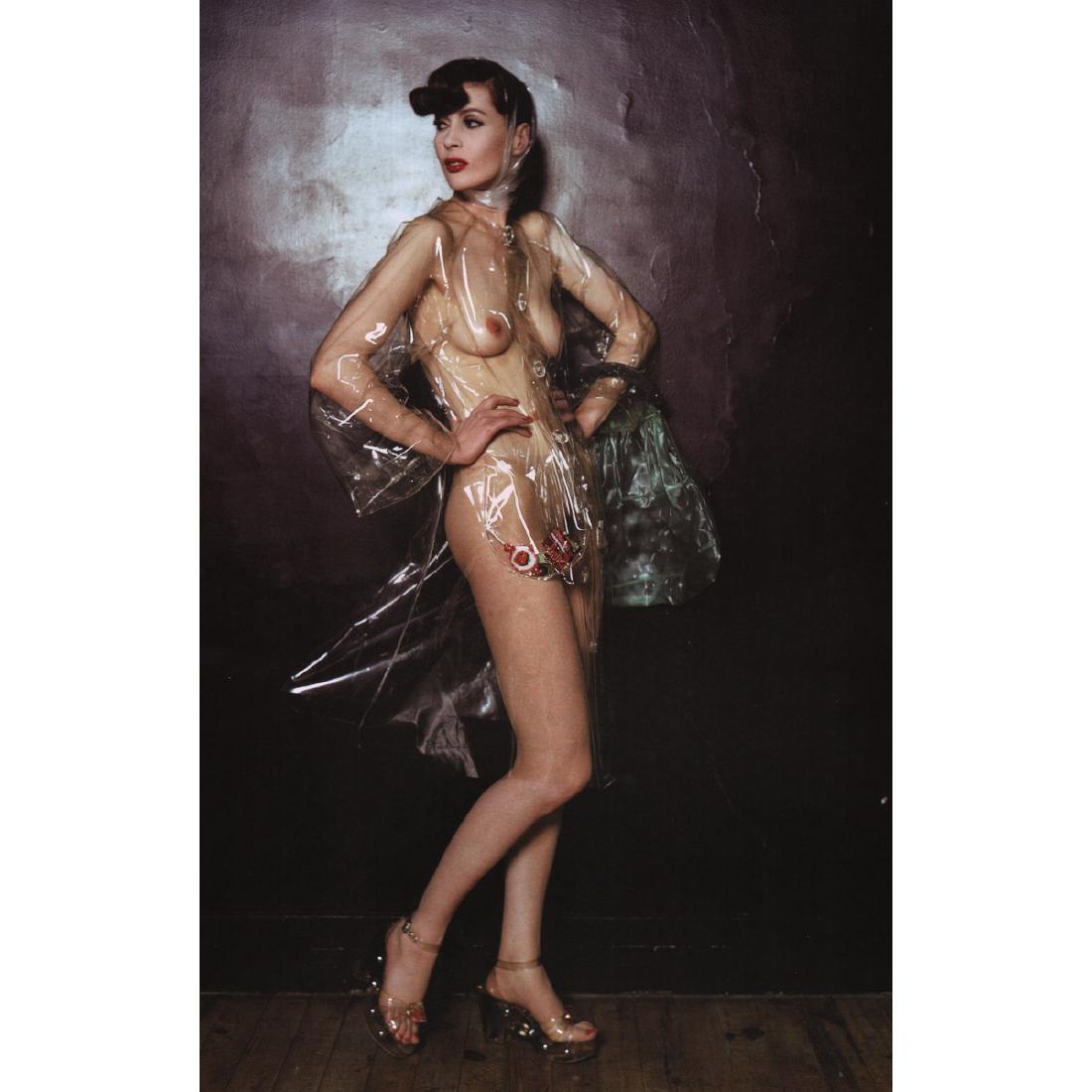 HELMUT NEWTON - Fashion, Nova, Paris 1973: Artist: HELMUT NEWTON Print Title: Fashion, Nova, Paris 1973 Medium: Color Photo-Lithograph Printing Date: 2000's Printed in Germany Image size approx: 9 x 13.5 inches Helmut Newton (1920-2004) was a 