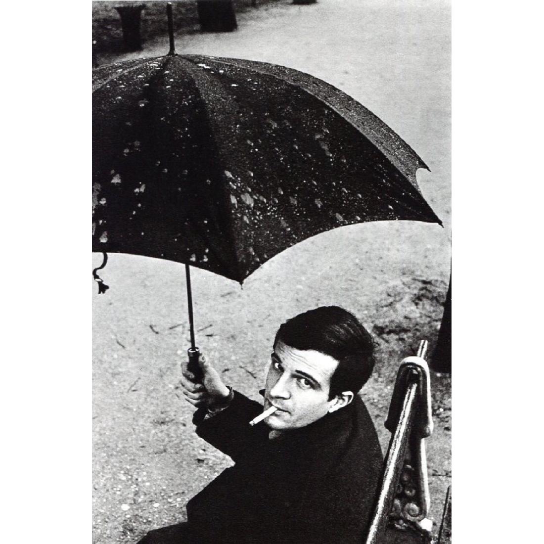 JEANLOUP SIEFF - Francois Truffaut: Artist: JEANLOUP SIEFF Print Title: Francois Truffaut Medium: Sheet-Fed Gravure Printing Date: 1980's Printed in France Image Size: 5.75 x 8.75 inches Jeanloup Sieff (1933-2000) was a French photograp