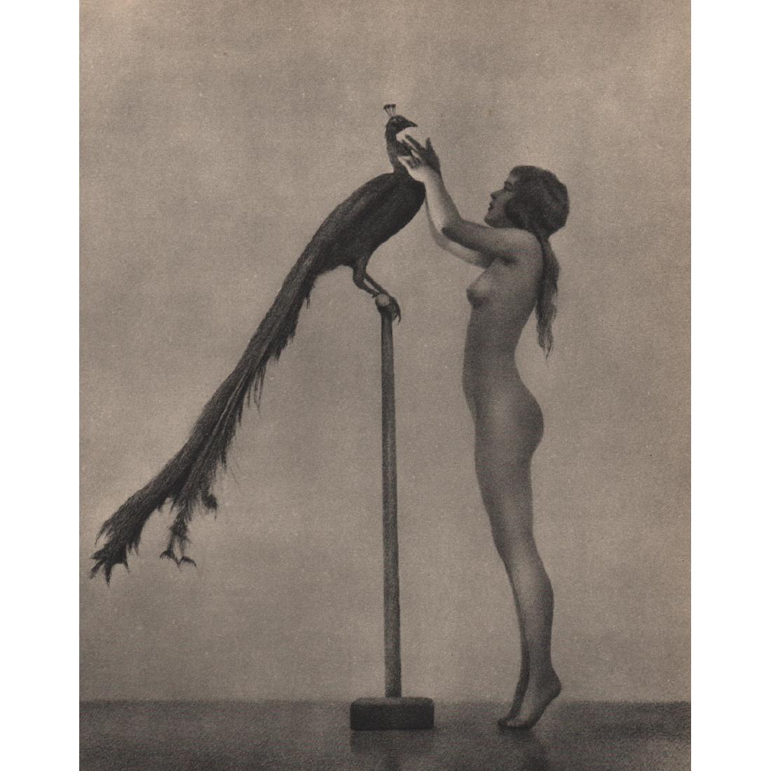 WILLIAM MORTENSEN - Admiration Mutuelle: Artist: WILLIAM MORTENSEN Print Title: Admiration Mutuelle Medium: Sheet-fed Gravure Printing Date: 1930's Printed in France Image Size: 7.25 x 9.25 inches William Mortensen was an American art photog