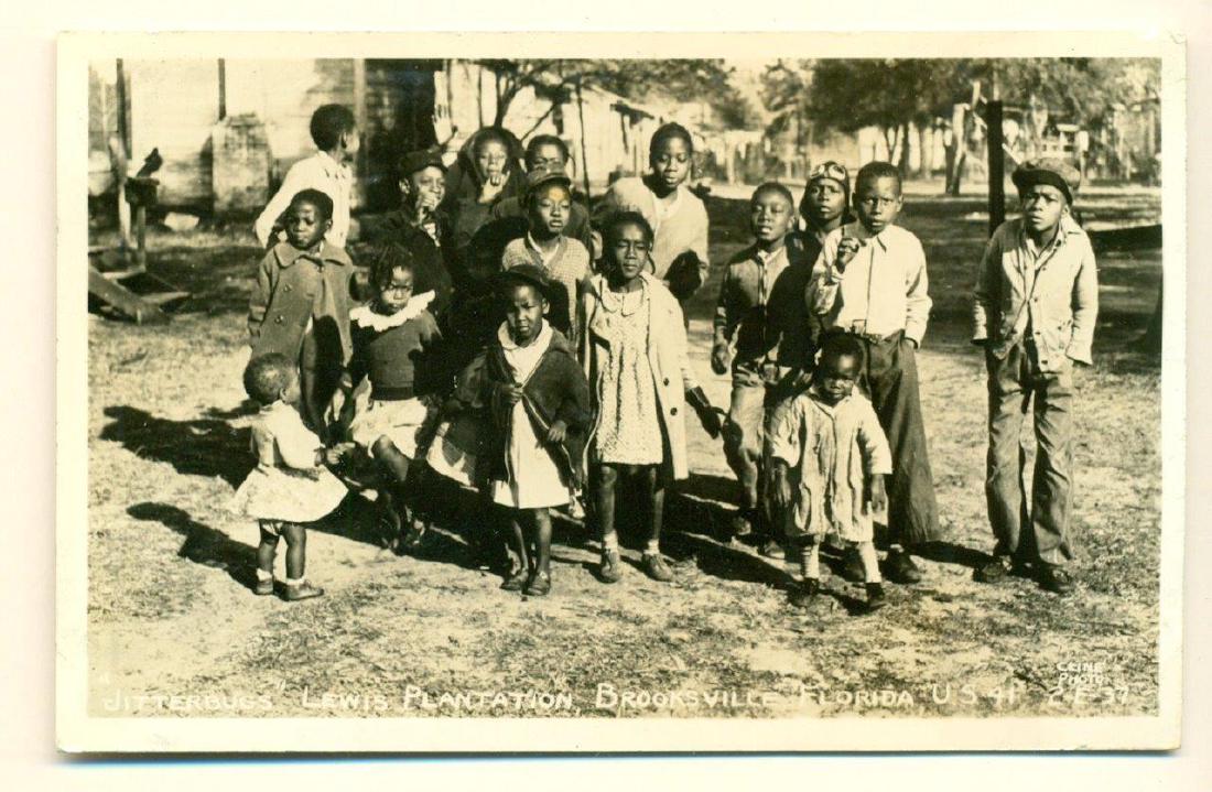 ca. 1930 s LEWIS PLANTATION BROOKSVILLE FLORIDA BLACK (1 of 2)