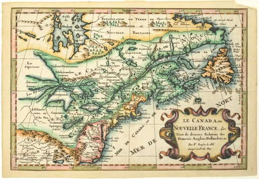 1683 sanson map of