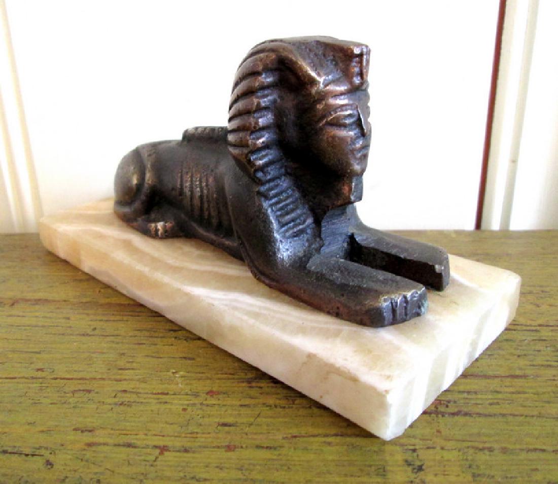 Early Sphinx Paperweight (1 of 5)