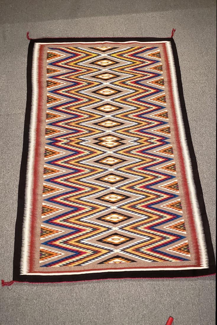 Navajo Eye Dazzzler Rug Ca 1960's (1 of 4)