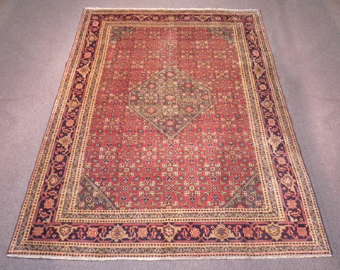 Fascinating Semi Antique Persian Tabriz Rug 9.8x7.1 (1 of 7)