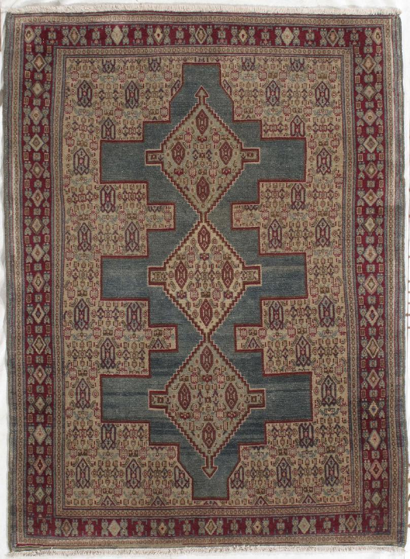 Antique Senneh Rug 3.9x5 (1 of 4)