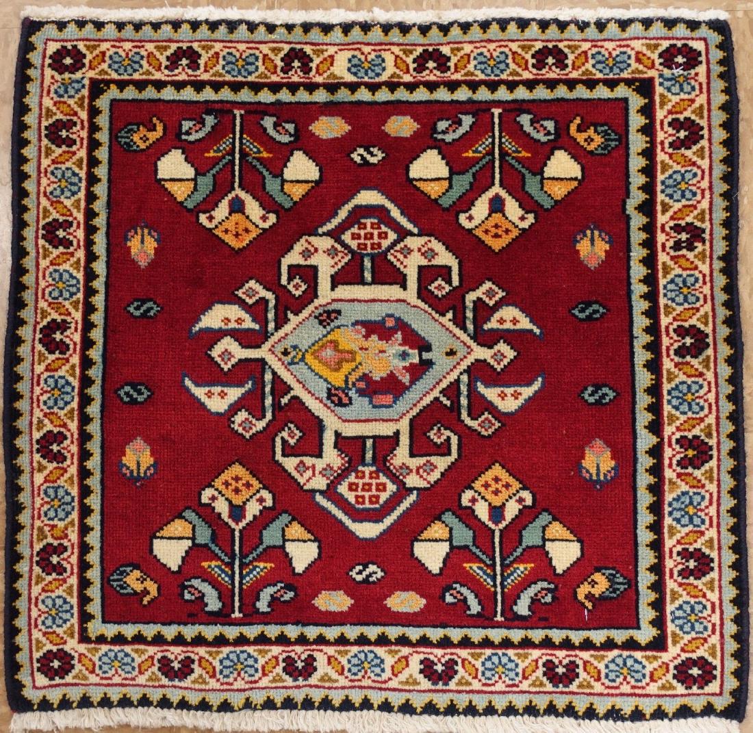 Persian Qashqai Tribal Hand Knotted Wool Rug 1.10x2 (1 of 5)