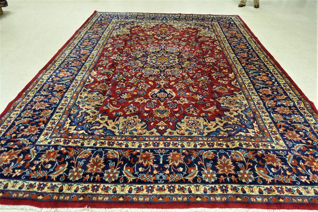 Vintage Wool Rug 13.4x9.7 (1 of 3)
