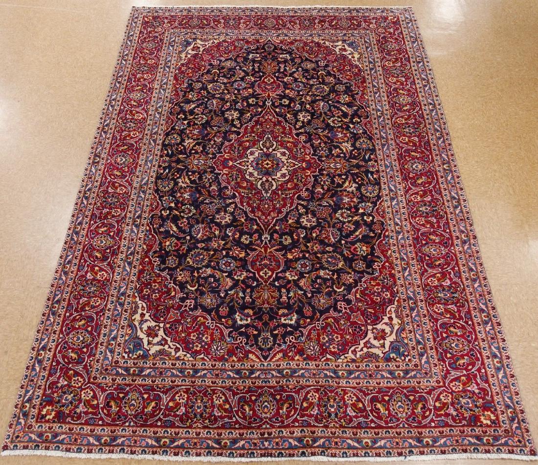 Persian Kashan Hand Knotted Wool Rug 8x12 (1 of 12)