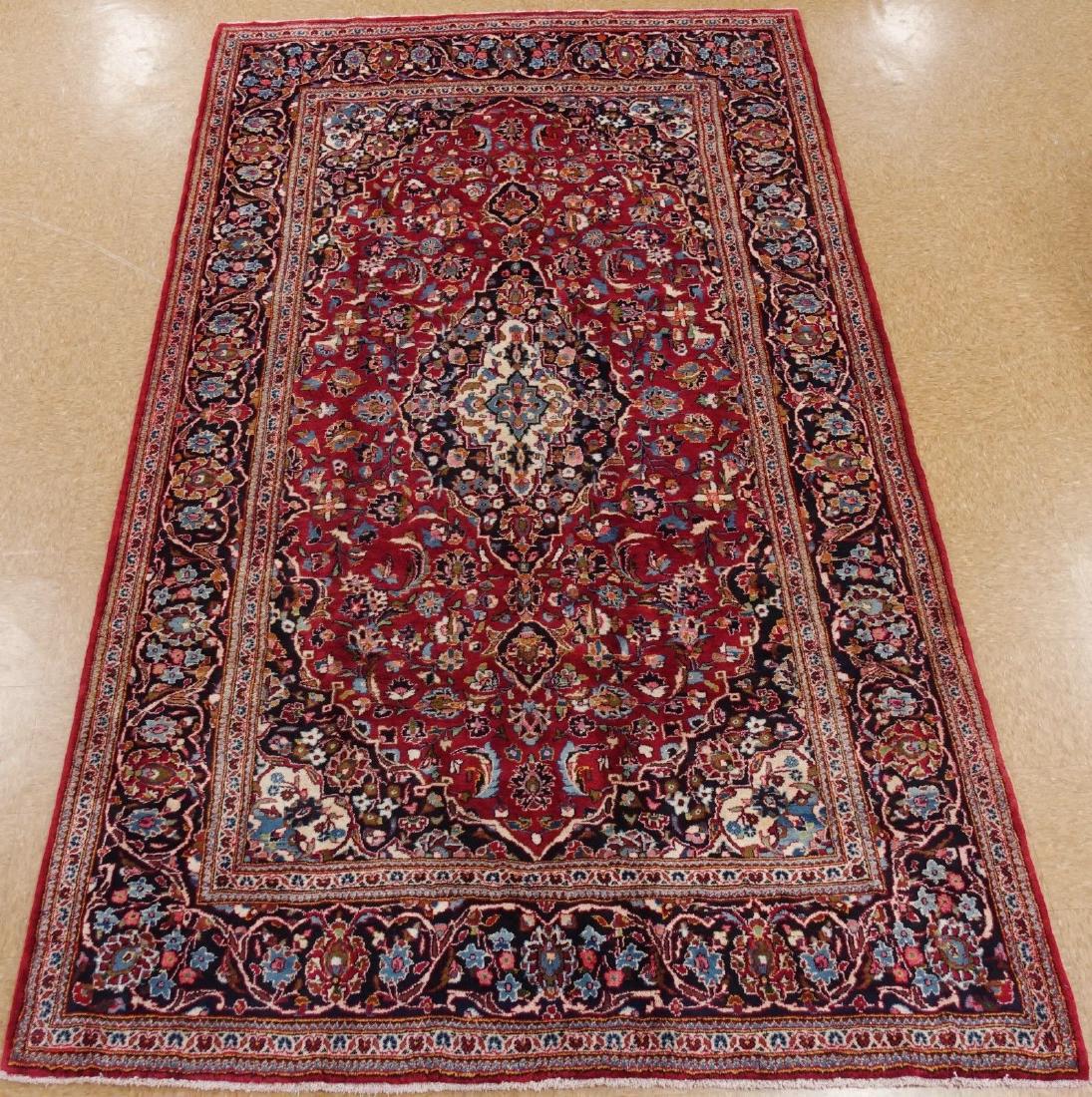 Persian Kashan Hand Knotted Wool Rug 6.8x11.3 (1 of 12)