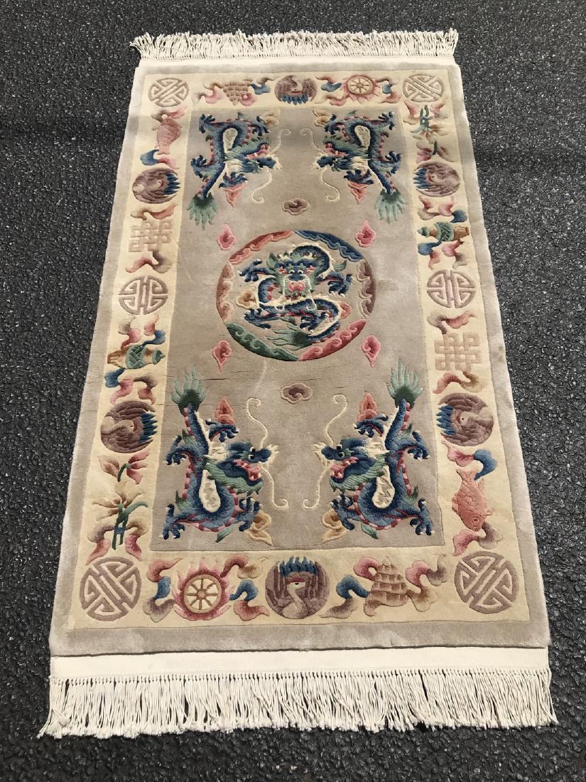 Art Dico Chinese Dragon Rug Hand Woven 3x5.3 (1 of 9)