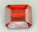 5.55 Carats Extremely Rare Octogan Cut Blood Color - 4
