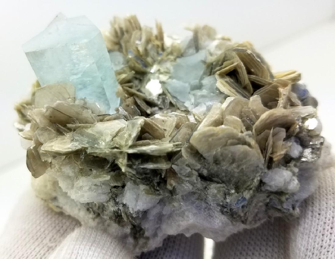 Best Quality Aquamarine Specimen With Mica (1 of 6)