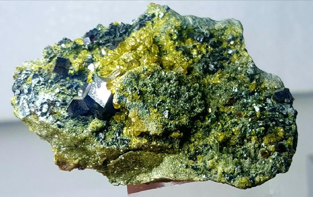 Natural Amazing Combination of Magnetite - Epidote & (1 of 3)