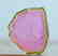 6.50 ct Perfectly Shaped Watermelon Tourmaline Slice