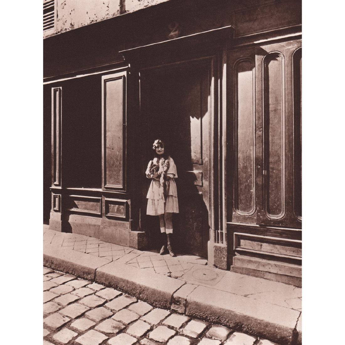 EUGENE ATGET - House of Ill Fame, Paris: Artist: EUGENE ATGET Print Title: House of Ill Fame, Paris Medium: Sheet-Fed Gravure Printing Date: 1960's Printed in Switzerland Image Size approx: 6 x 8 inches Jean-Eugène-Auguste Atget (1857-1927)