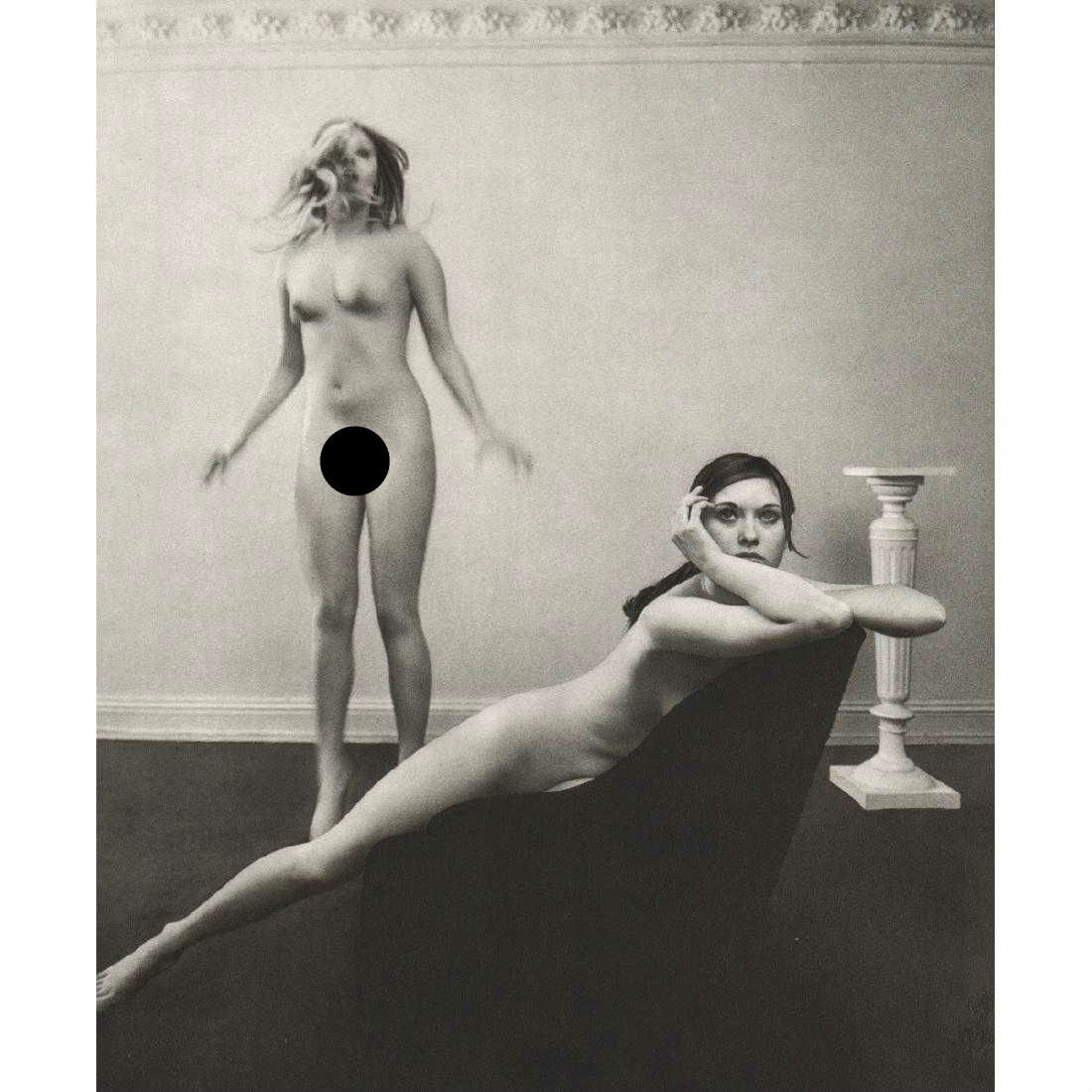KARIN SZEKESSY - Nudes: Artist: KARIN SZEKESSY Print Title: Nudes Medium: Sheet-fed Gravure Printing Date: 1960's Printed in France Image Size approx: 8.5 X 11 inches Karin Szeekessy is a German photographer, born in 1938, k