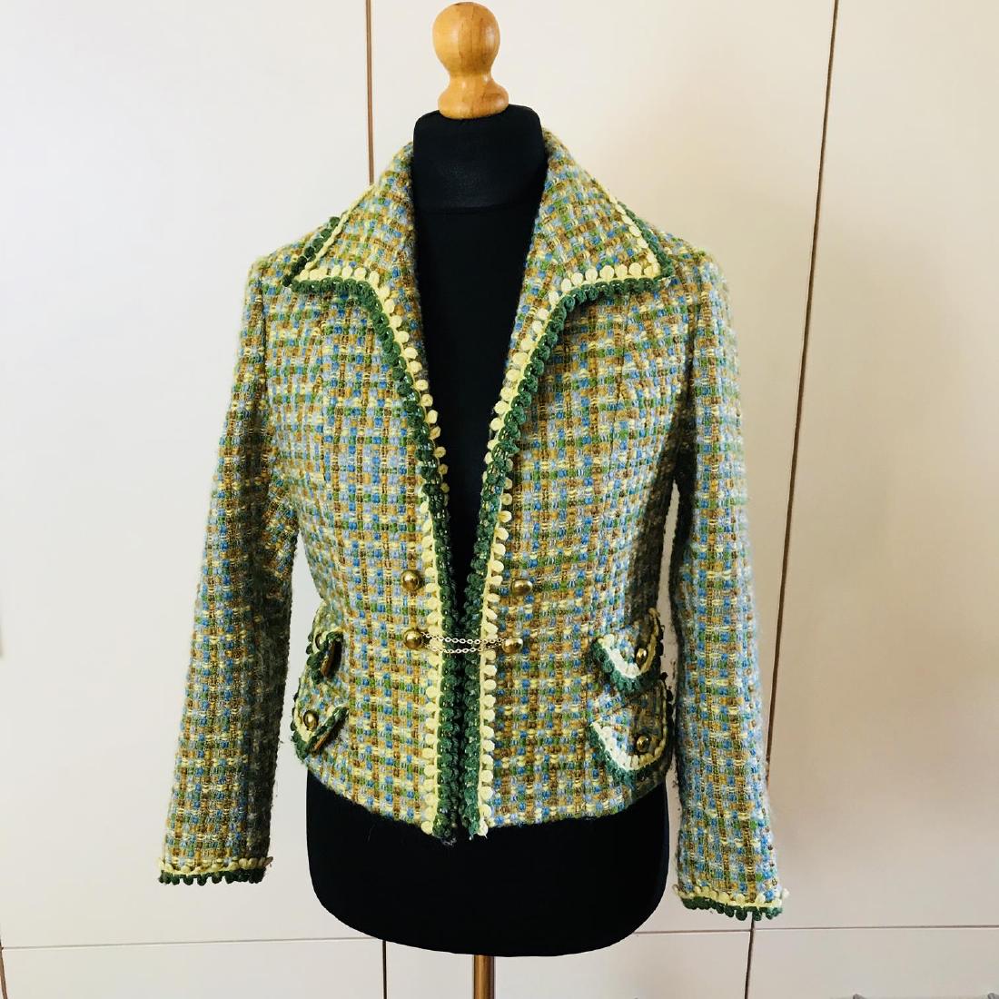 Vintage Women's Linek-Model Designer Jacket Blazer Size (1 of 7)