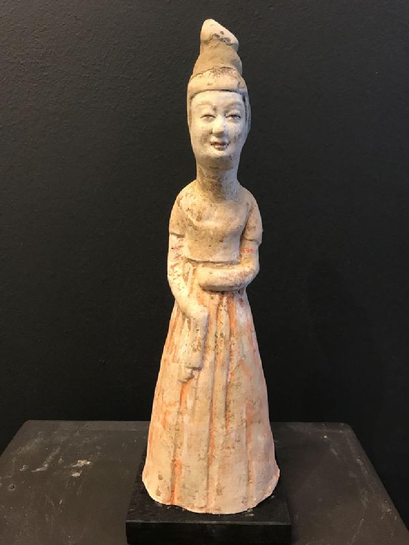 Tang Dynasty White Pottery Lady (1 of 11)