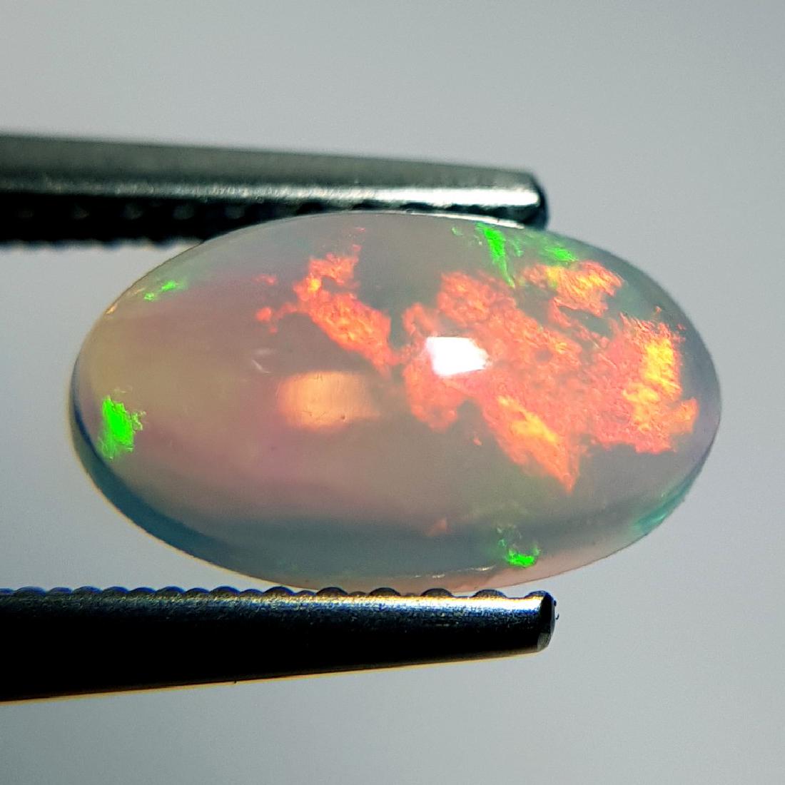 Awesome Fire Oval Cabochon Natural Opal  - 1.49 ct (1 of 10)