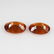 1.66 Ct Genuine Spessartite Garnet Matching Oval Pair - 2