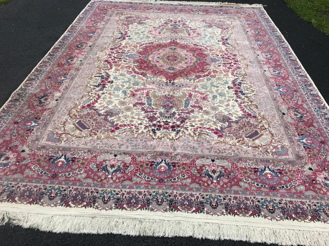 Fine Persian Tabriz Rug 8.4x11.8 (1 of 11)