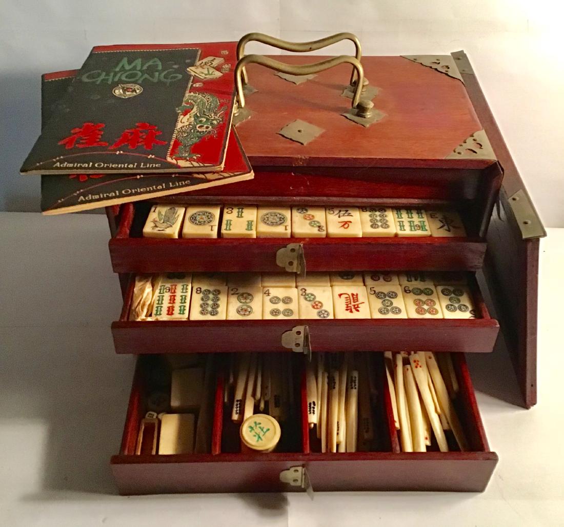 Ma Chiong Game in Original Mahogany Box (1 of 8)