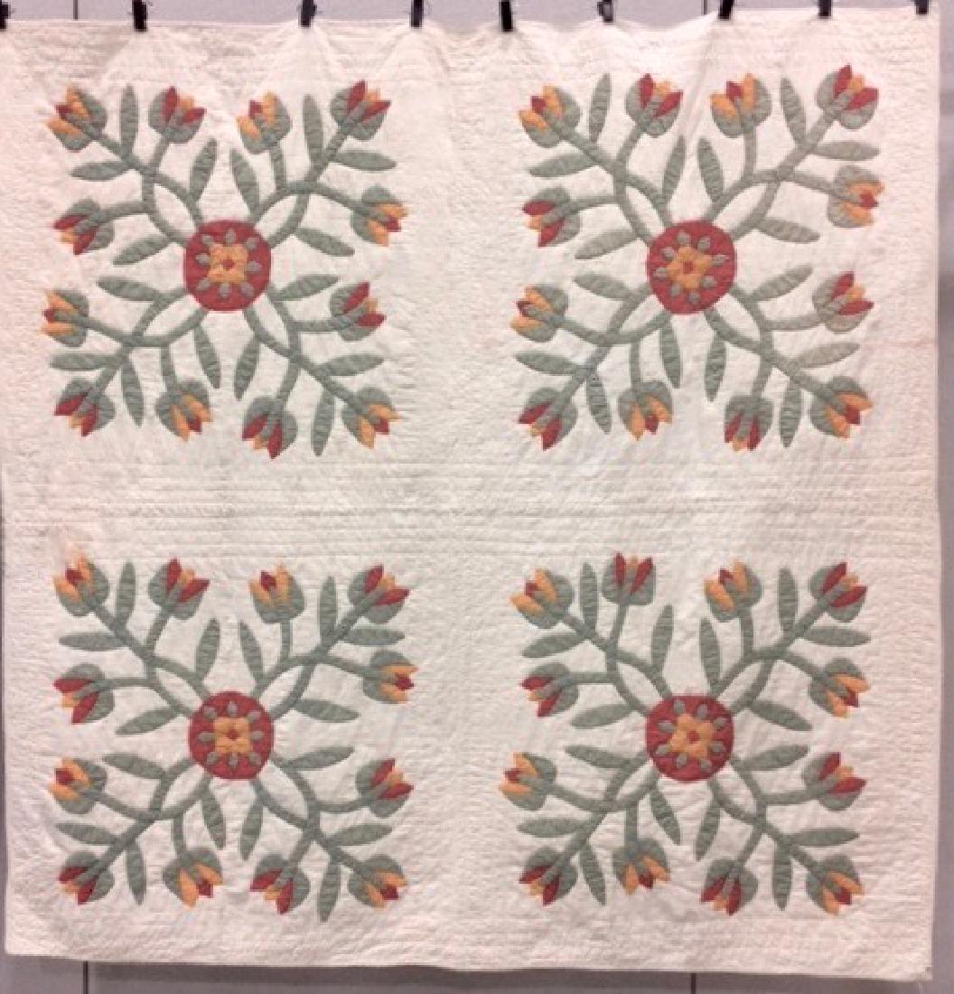 Tulip Applique Quilt (1 of 10)