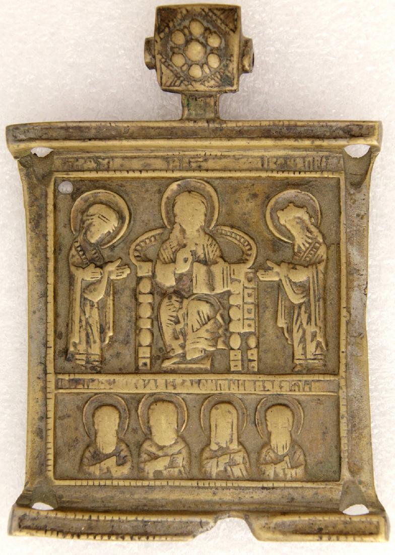 Deesis with saints, Russia, Orthodox (1 of 2)