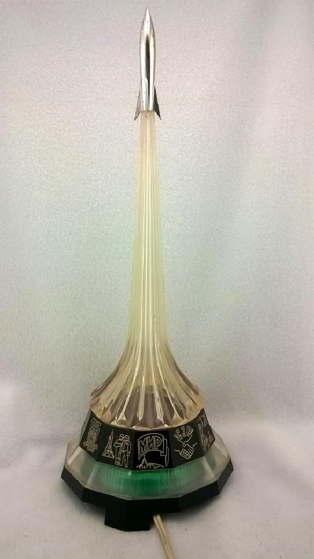 Vintage Night lamp Rocket. Dedicated to the first space (1 of 12)