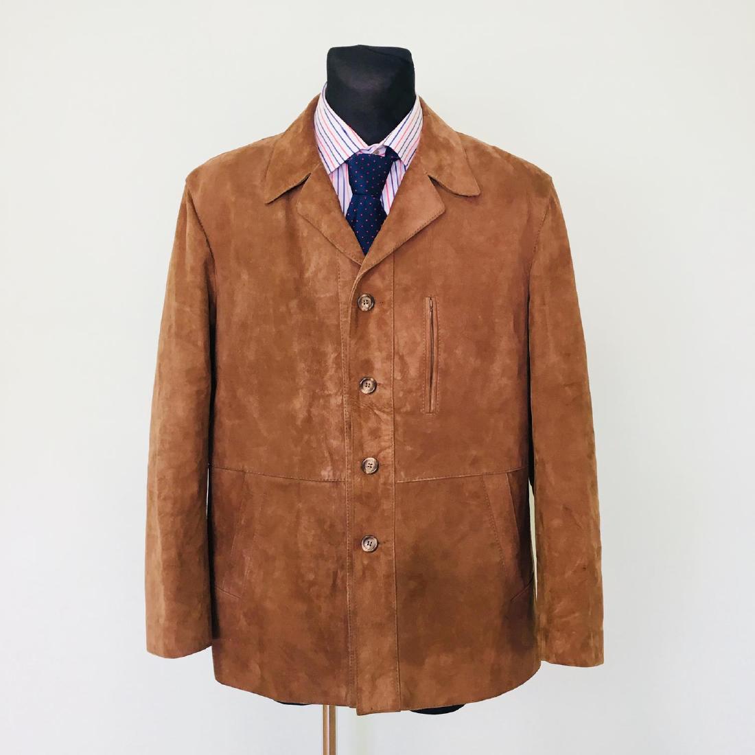 Vintage Men's Canda Designer Genuine Leather Jacket (1 of 9)