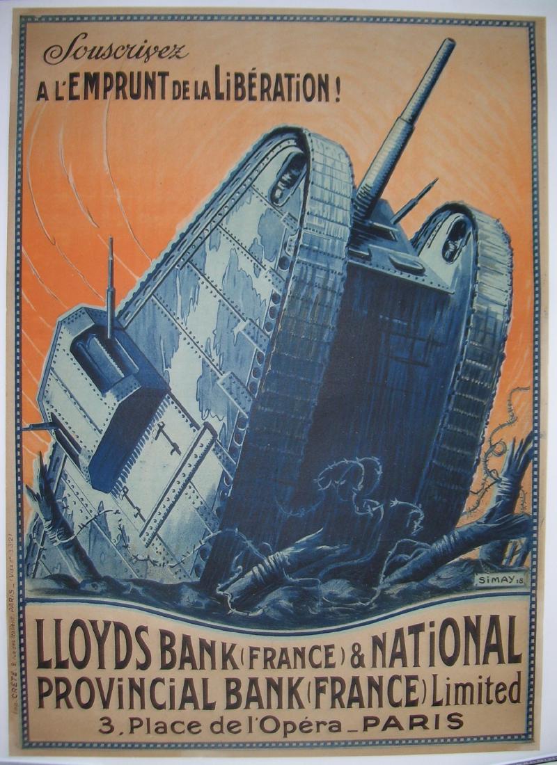 Lloyds Bank WWI Tank Poster (1 of 3)