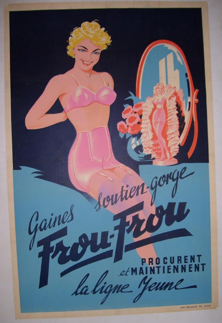 Frou Frou Vintage French Poster (1 of 6)