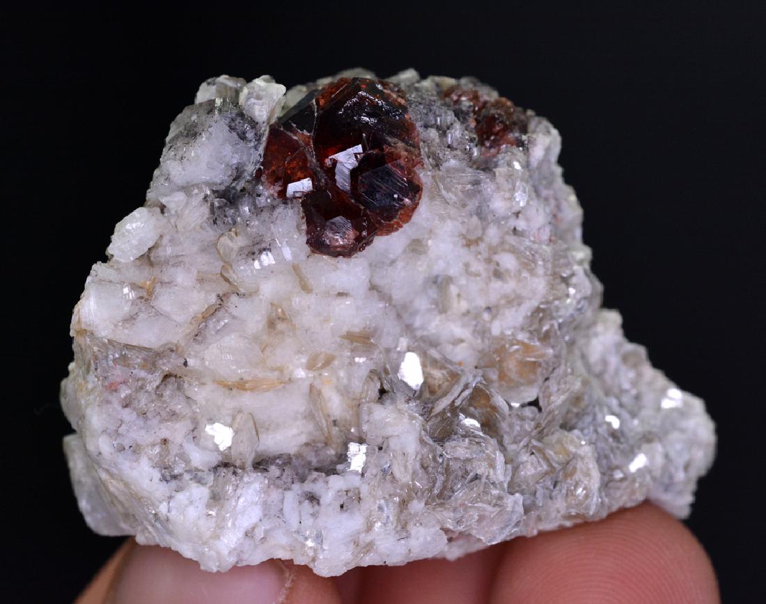 40 Gram Superb Spessertine Garnet Specimen (1 of 4)