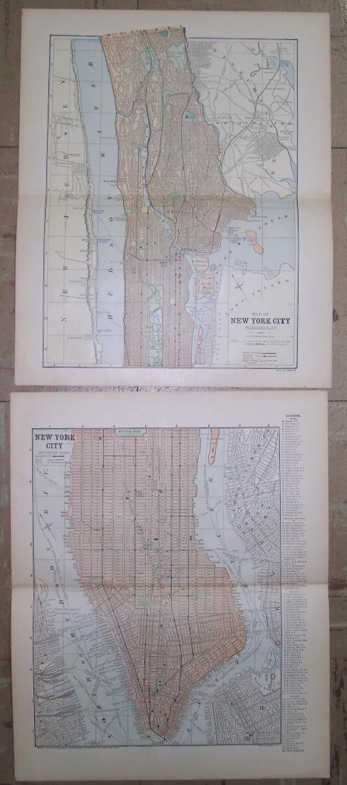 New York City (Southern Part). | Map of New York City (1 of 1)