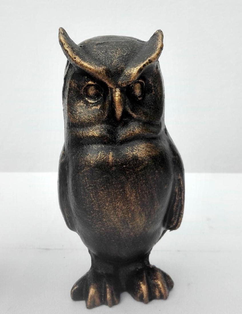 Cast Iron Owl bookends (1 of 9)