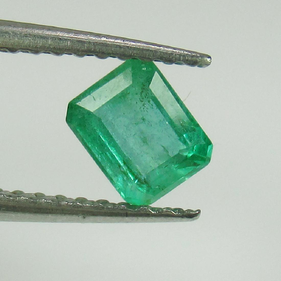 0.54 Ct Genuine Zambian Emerald Octagon cut (1 of 2)