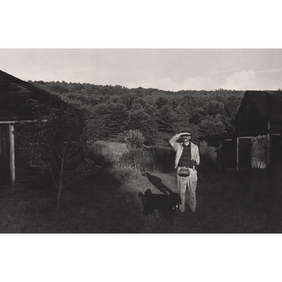 LEE FRIEDLANDER - East Chatham, New York: Artist: LEE FRIEDLANDER Print Title: East Chatham, New York 1974 Medium: Photo-Lithograph Printing Date: 1970's Printed in the USA Image Size approx: 8.5 X 5.5 inches Lee Friedlander (born July 14, 19